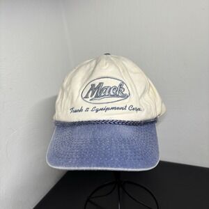 Mack Truck and Equipment Corp. Cobra Caps Hat Vintage/ Y2K Snapback Unisex